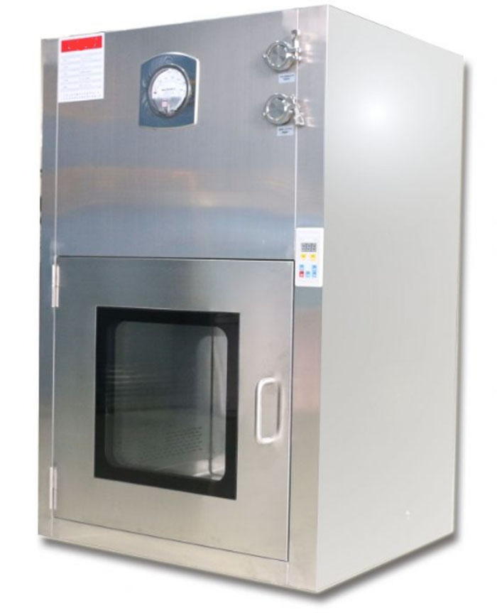 傳遞窗是設置在潔凈室出入口或不同潔凈度等級房間之間。 傳遞窗是設置在潔凈室出入口或不同潔凈度等級房間之間。