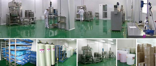 安裝有風淋室的化妝品潔凈車間 安裝有風淋室的化妝品潔凈車間