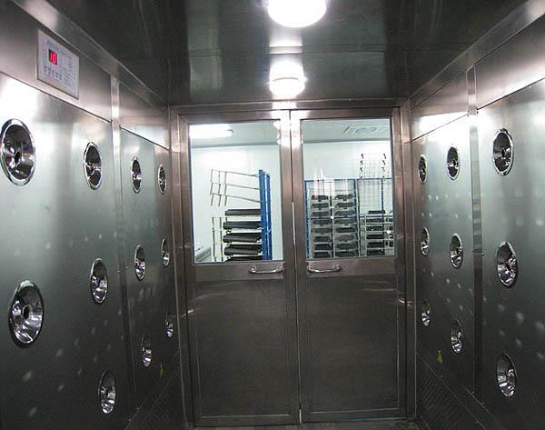 雙開門全不銹鋼風淋通道 雙開門全不銹鋼風淋通道