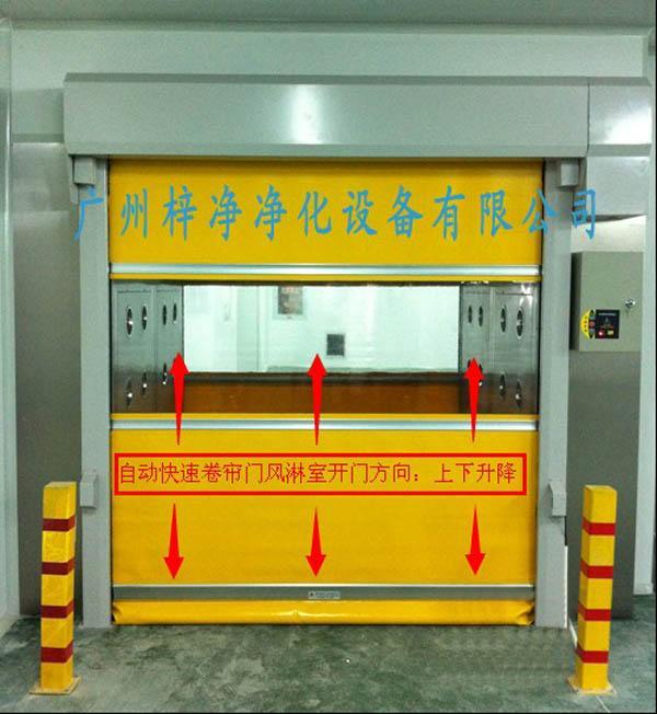快速卷簾門(mén)風(fēng)淋室及快速卷簾門(mén)貨淋室控制方式
